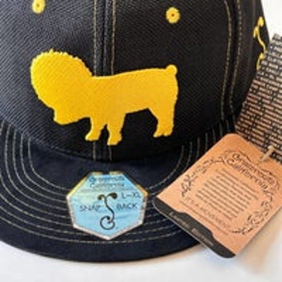 NWT Grassroots California 420 Limited Edition Black Yellow Snap Back Hat L/XL - Picture 2 of 10